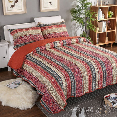 Linen Style Cotton Wash Quilt - Casatrail.com